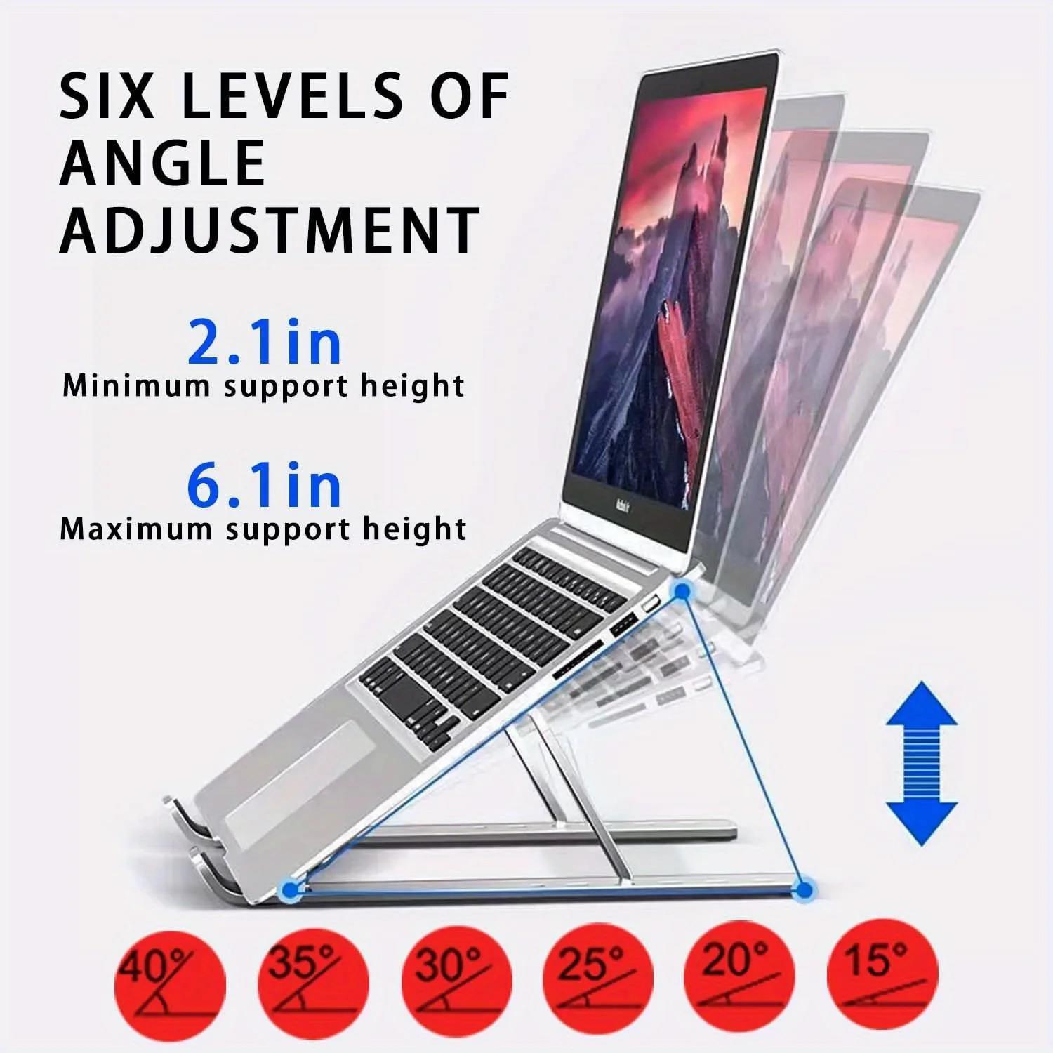Portable Notebook Cooling Stan - Desk Setup Macbook ulasan dan harga