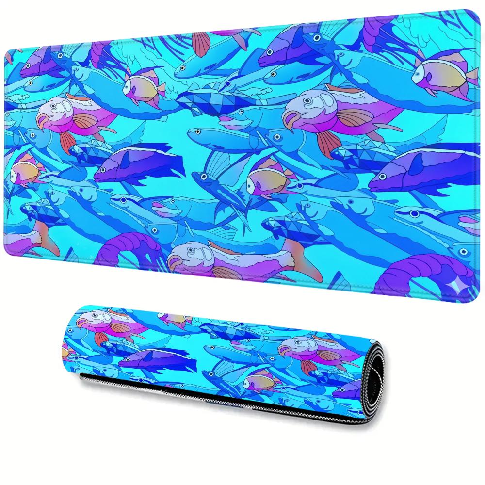 HD Printing Fish Rubber Mouse  - Desk Setup Anime ulasan dan harga